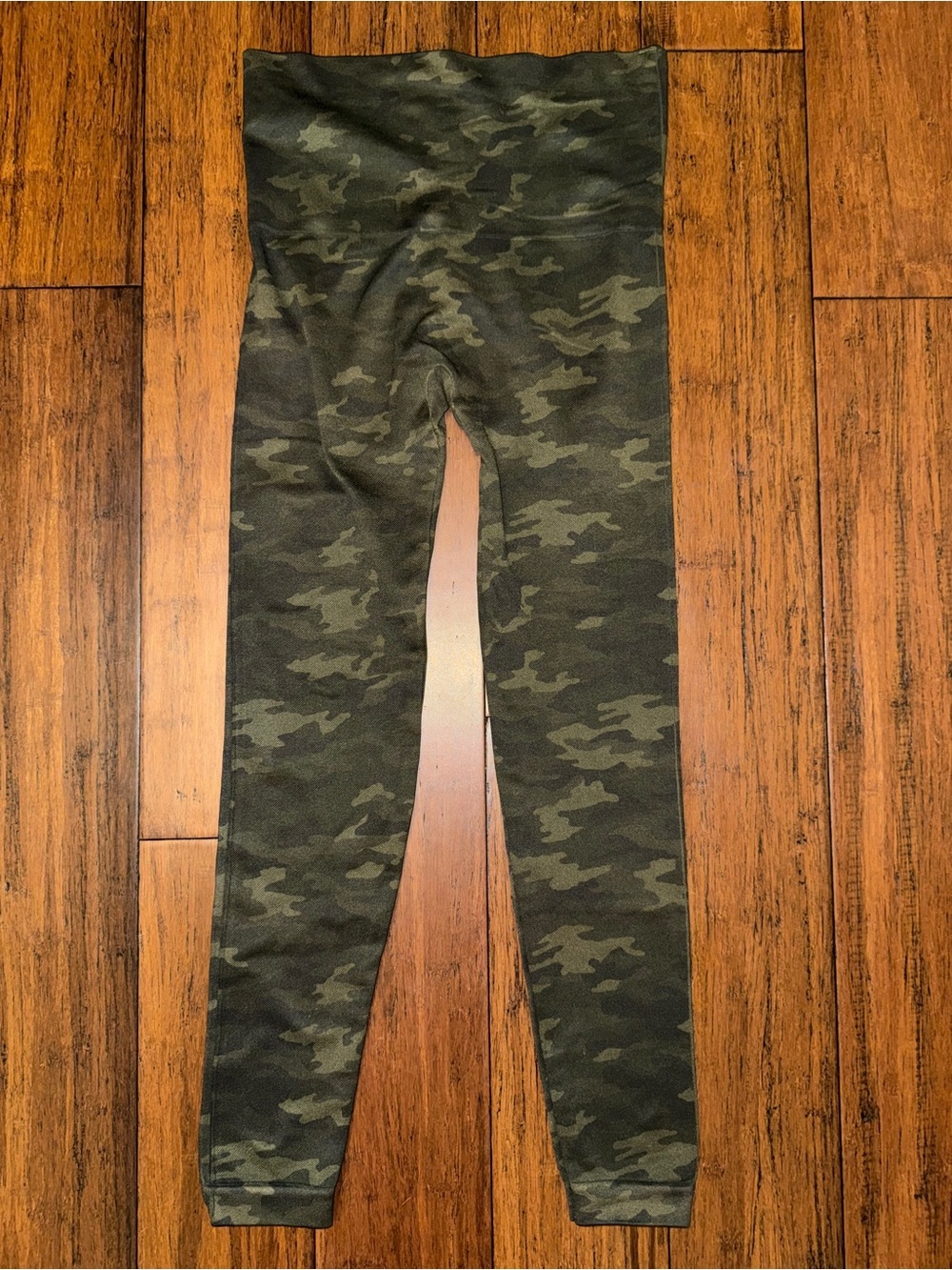 SPANX Seamless Matte Camo High Rise Full Length Leggings Size L